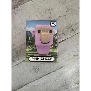 McDonalds Pink Sheep Minecraft Happy Meal Toy 2025 ***NEW AND SEALED***